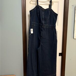 Torrid Indigo Denim Jumpsuit